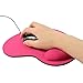 Balepha Mouse Pad with Wrist Rest Support Comfortable Memory Foam Mouse Mat (Rose Pink)
