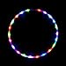LED Hula Hoop Fully Rechargeable and Collapsable - 28 Color Strobing and Changing LED Lights - Multiple Sizes Available - Light Up Hoola Hoops