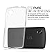 kwmobile Crystal Case Compatible with LG Google Nexus 5 - Soft Flexible TPU Silicone Protective Cover - Matte Transparent