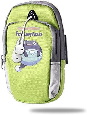 Foogoo Balloonfakemon Outdoor Mobole Phone Armbags Bands Wrist Pack KellyGreen For Unisex,One Size