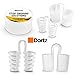 Dortz® Anti Snoring Solutions – Best Anti Snoring Devices – Stop Snoring Solution Anti Snore Device – Anti Snore Stopper Nasal Dilators - Snore Stopper Set - Snore Aids