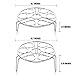 Netany 2 Piece Stainless Steel Egg Steamer Rack for Instant Pot Accessories /Steam Rack for Pressure Cooker Accessories