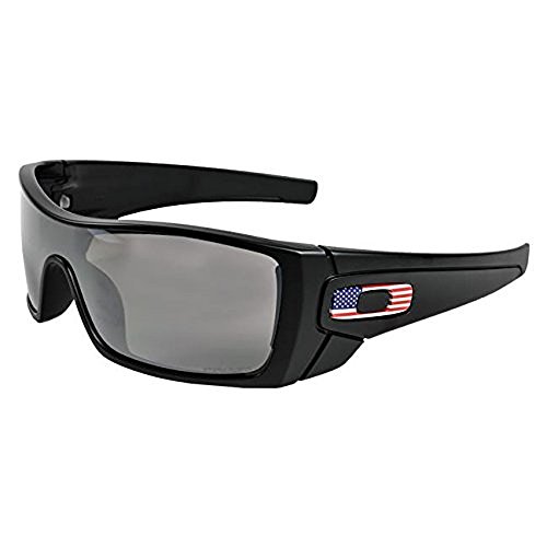 Oakley SI Batwolf Matte Black USA Flag Frame Prizm Black Lens OO9101-5927