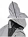 Edgogvl Men's Outwear 3M Reflective Zipper Hooded Windbreaker Lightweight Running Jacket