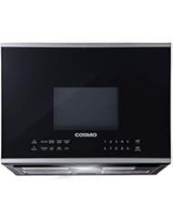 Cosmo COS-2413ORM1SS Over the Range Microwave Oven with Vent Fan, 1.34 cu. ft. Capacity, 1000W, 24 inch, Black/Stainless Steel