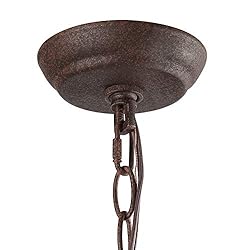 LOG BARN Large Farmhouse Chandelier Handmade Wood 4
