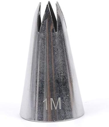 1pc 1m Stainless Steel Piping Icing Nozzle Cream Pastry Accessories Baking Pastry Decor Tips Tool Cake Fondant Chocolate Nozzles by Vuantu