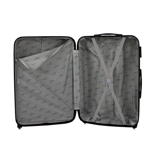 Mala de viagem 32kg Grande Londres Swiss Move Prata