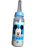 Baby Mickey Mouse Blue nursing bottle with adult nipple