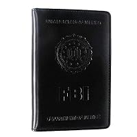 Brightric Children Pretend Cosplay Costumes Prop Metal Badge FBI Certificate Card Bag