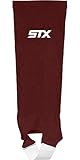 STX Hockey Shin Guard Sleeve, Maroon
