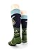 Foot Traffic, Men's Fantasy Socks, Alien Abduction (Shoe Sizes 7-12)