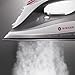 SINGER Classic Finish 1700 Watt Anti-Drip Steam Iron with Brushed Stainless Steel Soleplate and Smart Auto-Off
