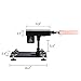 Y-Not Automatic Sex Machine Auto Love Machine Multispeed Masturbator Adjustable Thrusting 7 inches Dildo Black