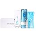 2NICE Portable Water Flosser Oral Irrigator with Nasal Wash Function of 2 Modes IPX6 Waterproof Rechargeable by USB Charger (Blue)