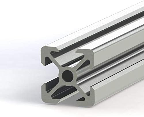 PDTech Custom Cut T-Slot Frame 20mm x 20mm 2020 Series Aluminum Extrusion - up to 5 feet (1.52 Meters) Long (1501mm to 1750mm)