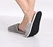 Pembrook Ladies Slippers with Memory Foam - Gray - L/XL (9-10.5) - Fuzzy Soft Coral Fleece with non skid sole - Great Plush Slip On House Slippers for adults, women, girls