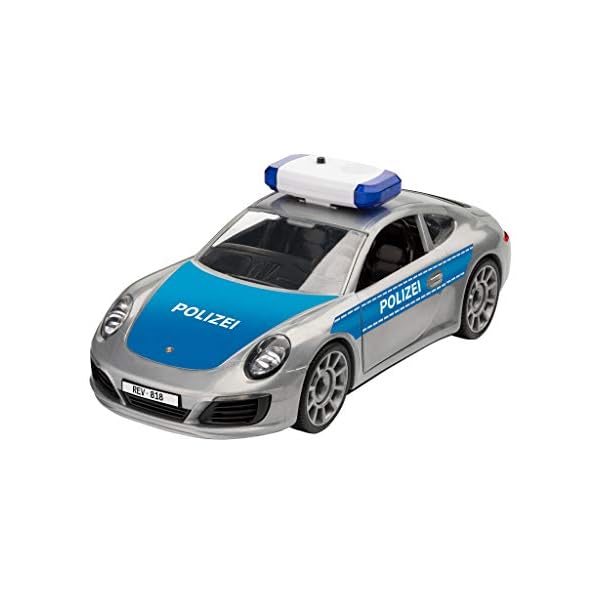 Revell 818 00818 Porsche 911 Polizei Automodell Bausatz 1:20, Länge ca. 23,8 cm – Bild 4