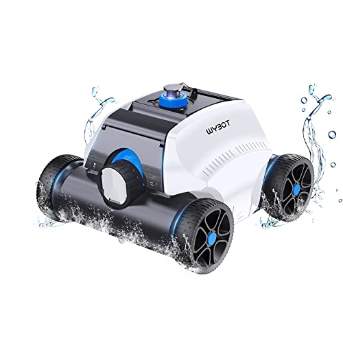 WYBOT Sophisticated Robotic Pool Vacuum Cleaner, Dual Strong Suction