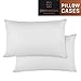 Empyrean Bedding Pillow Case – King Size Pillow Cases 2, Soft Microfiber King Pillow Cases 2, Ultra Cooling, Stain, Fade Resistant King Pillowcases, Envelope Enclosure King Pillow Case White