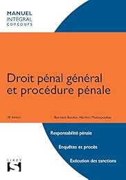 Droit pénal général et procédure pénale