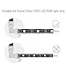 20-Pack L Shape 4 Pins Connector JACKYLED 10mm Right Angle Corner Solderless Connector 12V 72W Clip for 3528 5050 SMD RGB Fireproof Material 4 Conductor LED Strip Lights Strip to Strip