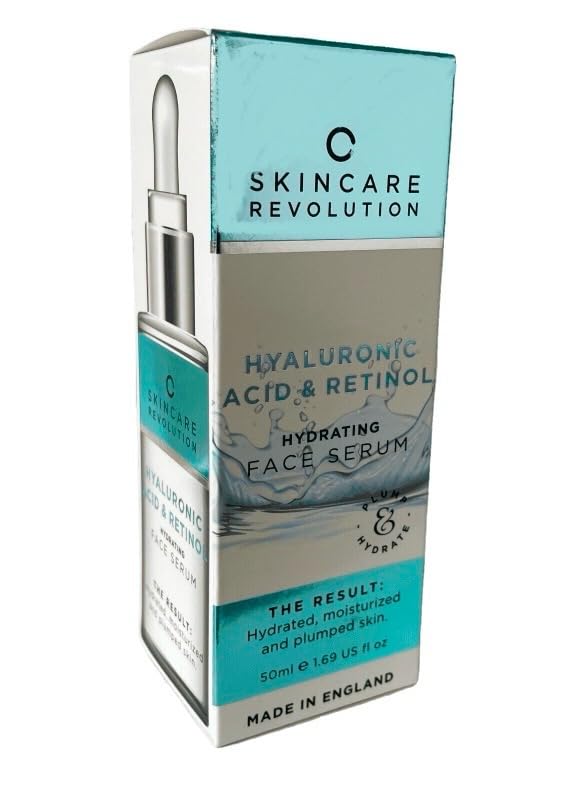 Skincare Revolution Hyaluronic Acid & Retinol Hydrating Face Serum 50ml