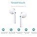 Wireless Earbuds Bluetooth 5.0 Headphones [2020 Upgrade] Fast Charging Pop-ups Auto Pairing,3D HiFi Stereo Headphones Built-in Mic Touch Control Earphones for Apple/Android/iPhone/AirPods Prothumb 1