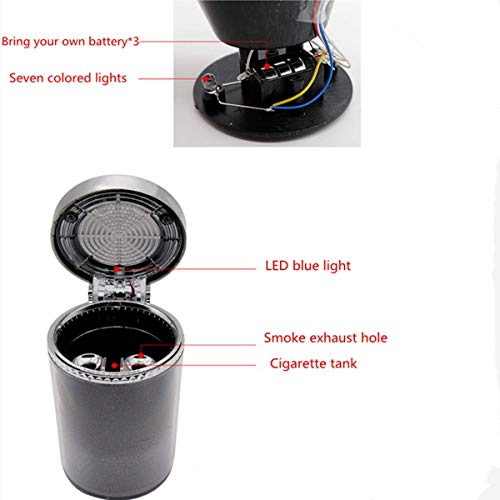 2 HENGJIA+Cigarette+Ashtray+Portable+Vehicle