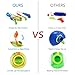 iBaseToy 2 Pack Super Water Gun, 10M Long Range Squirt Guns Water Soaker Blaster for Kids Adults,1000CC/ 570CC High Capacity Squirt Toy Water Fighting Toys for Boys Girls