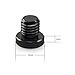 SMALLRIG M12 Male Thread Rod Cap with Rubber Ring for 15mm Rods, Pack of 2 – 1185