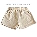 Toddler Girls Gold Sequin Shorts 24 Months Messy Code Baby Glitter Short Pants with Bow,Gold,M(1-2Y)