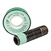 Gasoila Green PTFE Thread Seal Tape – Professional-Grade High-Density Thread Tape for Oxygen Lines – Leak-Proof Seal, Non-Toxic (1/2 Inch x 260 Inch Roll)