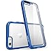 i-Blason Halo Series Case Designed for iPhone 6s Plus, [Scratch Resistant] Clear Fit iPhone 6 Plus Case 5.5 Inch Hybrid Bumper Cover (Clear/Navy)