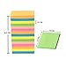 15-Pack Post It Pad for Home & Office, 7.5 x 7.7cm Super Sticky Post Notes, Neon Post Its for School, 80 Leaves/pad Stickies Post It Notes for Reminders, Neon Colored Post It Study Aids, Post It Note