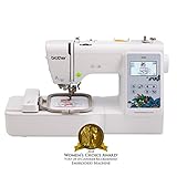 Brother Embroidery Machine, PE535, 80 Built-In Designs, Large LCD Color Touchscreen Display, 25-Year Limited Warranty, white