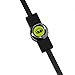 Monster Clarity HD in-Ear Earbud Headphones Mic, in-Line Controls Noise Isolation, High Performance Earbuds, Neon Green (Non-Retail Packaging)