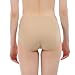 iMucci Professional Girl Ballet Nude Dance Briefs Women - Beige Velvet Nylon Panty Gymnastics Shorts Underwear Under-Pants