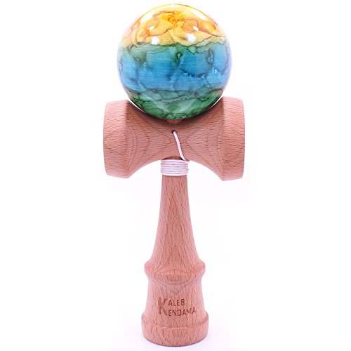 Earth Marble Kendama And Extra String