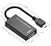 Micro USB to HDMI Adapter, MHL to HDMI HDTV Converter Cable for Android Samsung Smart Phone & Tablet, Support 1080P High Resolution