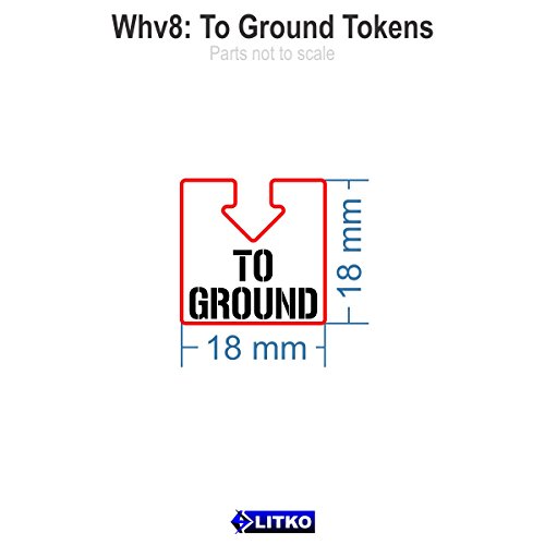 WHv8: To Ground Tokens, Translucent Green (10)