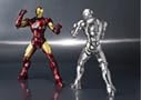 Bandai Tamashii Nations S.H. Figuarts Iron Man Mark 4 and Hall of Armor Set Action Figure