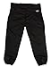 Alleson Athletic Girls Fast pitch Softball Belt Loop Pants, Black, Large