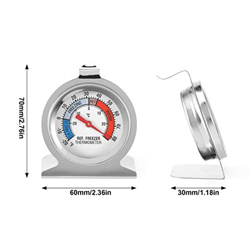 Quanna Household Medical Refrigerator Freezer Thermometer LCD Digital Thermometer Probe Freezer Thermometer Refrigerator Thermometer - Thumbnail 7