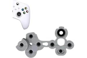 MYPUQIAO 1 Set Silicone Conductive Rubber Pads Replacement for Xbox Series X/S Controller Parts for Adhesive Button Changing Keypad Repair Replacement Part Tool Kit(XSS/XSX)