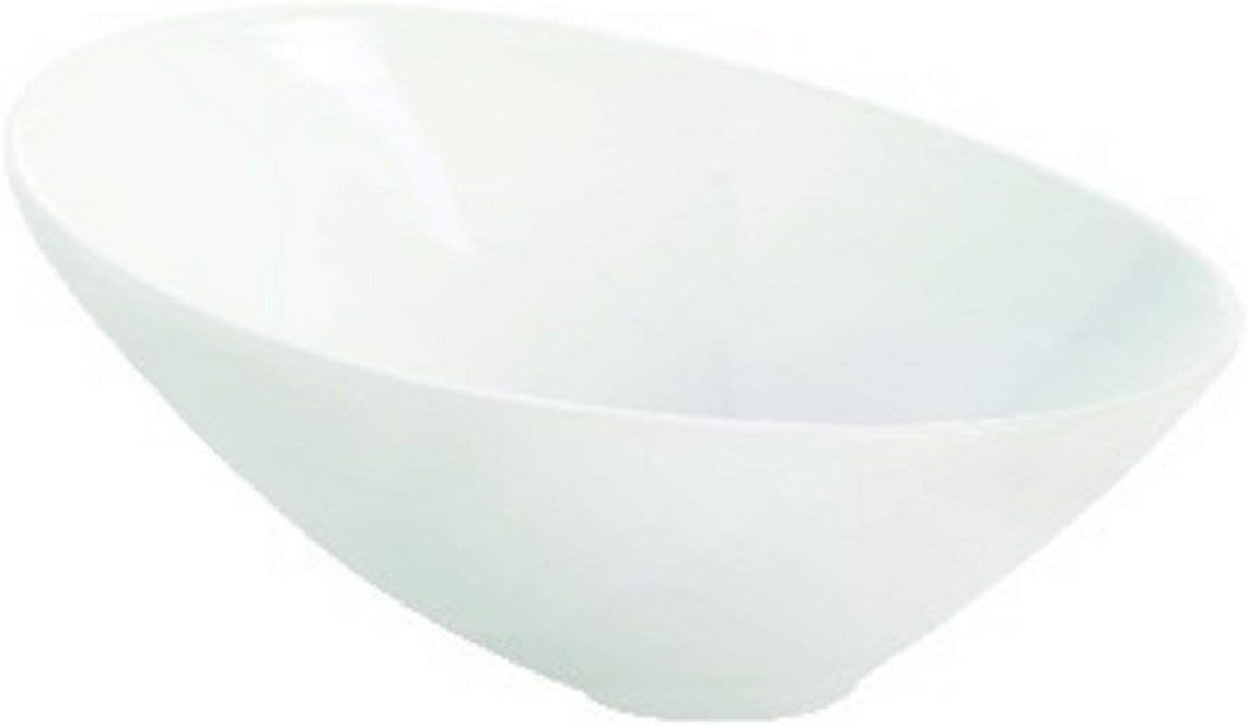 ASA Vongole Bowl Asymmetric, Dish, Ceramic, White, L 32.5 cm, 91053005