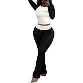 Nimsruc Lounge Sets For Women 2 Piece Outfits Fall Comfy Tracksuits