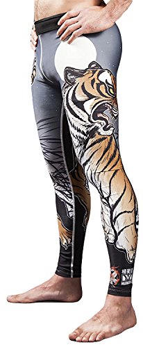 Meerkatsu Midnight Tiger Grappling Spats