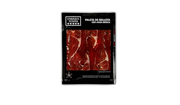 Paleta de Bellota 100% Ibérica - Sobre 80g : Amazon.es ...