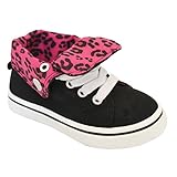 Twisted Girl's KIX FLD G Hi-Top Snap Foldover Sneaker